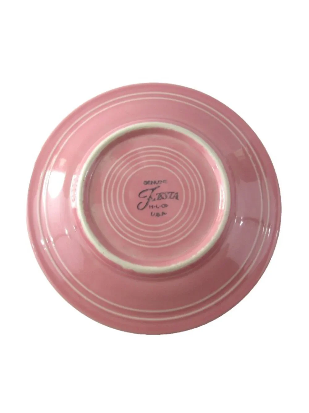 Fiestaware Fiesta HLC P86 5 Piece Place Setting Rose Pink Retired Color